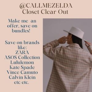 🤑BRANDS LIKE ZARA, Lululemon, ASOS Collection, etc 🤑 Clearing out!